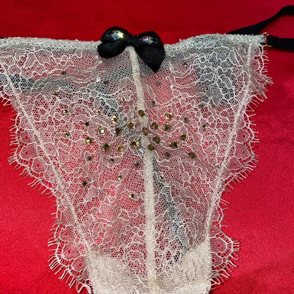 Victorias Secret Medium Large 2 Piece Swarovski Crystal Set - Picture 3 of 8